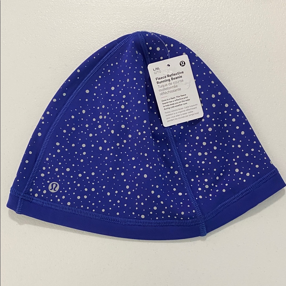 Lululemon - Fleece Reflective Running Beanie - NWT